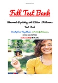 Abnormal Psychology 9th Edition Whitbourne Test Bank