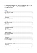 EINDTOETS: College Aantekeningen en Grasple Samenvattingen - Kennismaken met Onderzoeksmethoden en Statistiek (201800051) - Introduction to and Application of Research Methods and Statistics, ISBN: 9781324024293