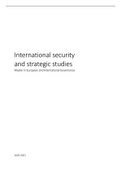 Complete study material (16/20) - International Security and Strategic Studies (prof. Mattelaer)