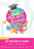 The  Merchant of Venice Grade 11 (Various textbooks)