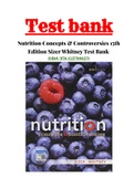 Nutrition Concepts & Controversies 15th Edition Sizer Whitney Test Bank | ISBN:978-1337906371|1-15 CHAPTER |Complete Guide A+