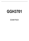 GGH3701 EXAM PACK 2022