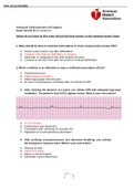Advanced Cardiovascular Life Support Exam Versions A and B (50 questions and answers) Graded 100% Score