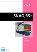 Kwaliteit- en veiligheidszorg 252S3; Implementatieplan snaq 65+ (cijfer 8)