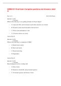 EDMG101 Final Exam Complete questions and Answers rated A