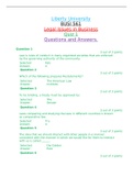 BUSI 561 Legal Issues in Business Quiz 1 Questions and Answers.