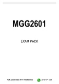 MGG2601 MCQ EXAM PACK 2022