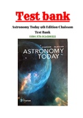 Astronomy Today 9th Edition Chaisson Test Bank ISBN: 978-0134580555|Test Bank|Complete Guide A+