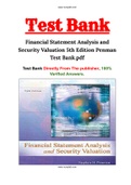 Financial Statement Analysis and Security Valuation 5th Edition Penman Test Bank.pdf