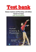 Human Anatomy and Physiology 11th Edition  Elaine N Marieb;  Katja N. Hoehn Test Bank ISBN: 9780134580999|Complete Guide A+