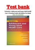 Neinstein’s Adolescent and Young Adult Health Care  A Practical Guide 6th Edition by Lawrence S. Neinstein Test bank ISBN: 9781451190083|Chapter 1-80 |Complete Guide A+