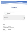 Informatica IT-Services + Beoordeling 7,5!