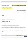 NR 533 Financial Management In Healthcare Organizations 2024, NR 533 Week 5 Assignment: Break-Even Analysis (UPDATED 20242025)