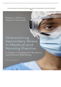 Overcoming Secondary Stress in Medical and Nursing Practice: A Guide to Professional Resilience and Personal Well-Being 2nd Edition