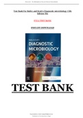 test bank for bailey and scotts diagnostic microbiology 15th edition all chapters
