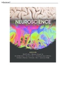Neuroscience 6th Edition Test Bank by Purves 2022/2023 (ALL CORRECT ANSWERS)