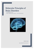 Lecture Notes Molecular principles of brain disorders