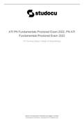 ATI PN Fundamentals Proctored Exam 2022, PN ATI Fundamentals Proctored Exam 2022