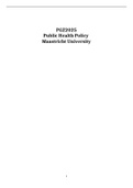 PGZ2025 Public Health Policy