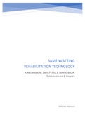 Summary Rehabilitation Technology