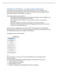 Hoofdstuk 10 en 11 Jellema 13, Asset-en onderhoudsmanagement