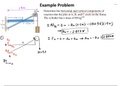 Lecture 17 Notes for EK301 - Engineering Mechanics 1