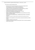 Summary for Introduction to cognitive behavioral therapies - Articles and book of Farmer & Chapman