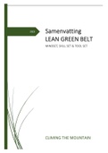 Samenvatting Lean Green Belt (met afbeeldingen)