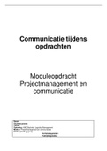 NCOI module opdracht - Projectmanagement en communicatie - cijfer 7,5 03-2022 met beoordeling