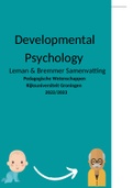 Samenvatting artikelen ontwikkelingspsychologie
