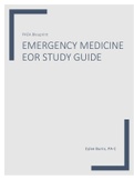 Emergency Medicine EOR Study Guide