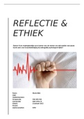 Reflectie en ethiek PL2, cijfer 9.3!