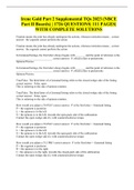 Irene Gold Part 2 Supplemental TQs 2023 (NBCE Part II Boards) | 1726 QUESTIONS| 111 PAGES| WITH COMPLETE SOLUTIONS