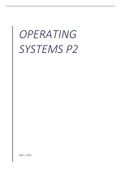 Computersystemen 1 - theorie operating systems periode 2