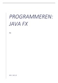 Programmeren 1 - theorie Java FX