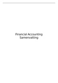 Samenvatting Grondslagen van de jaarrekening, ISBN: 9789463171984 Financial Accounting