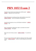 PRN 1032 Exam 2 2023