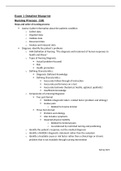 Fundamentals of Nursing Study guide 