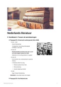 Dautzenberg Nederlands literatuur (vwo H6, H7, H8 en poëzieanalyse)