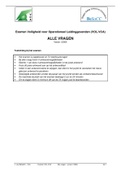 COMPLETE BUNDEL / VOL-VCA Samenvatting + Examen