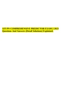 ATI PN COMPREHENSIVE PREDICTOR EXAM 2 2023 Questions And Answers (Detail Solutions) Explained.