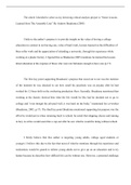 Critical Analysis Essay "Some Lessons Learned from the Assembly Line"