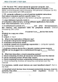 WGU C724 UNIT 3 TEST QUESTIONS AND ANSWERS GRADED A+
