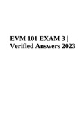 EVM 101 EXAM 3 | Verified Answers 2023