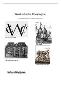 Geschiedenis Werkstuk WIC