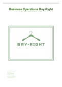 Adviesrapport fictief bedrijf Bay Right 