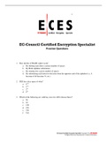 CIS MISC ECESv2_Practice Questions.