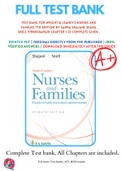 Test Bank For Wright & Leahey's Nurses and Families 7th Edition By Zahra Shajani; Diana Snell 9780803669628 Chapter 1-13 Complete Guide .