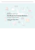 Get Ready For Tourism Business Report