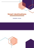 Academic Review Smart Destinations. CIJFER: 7